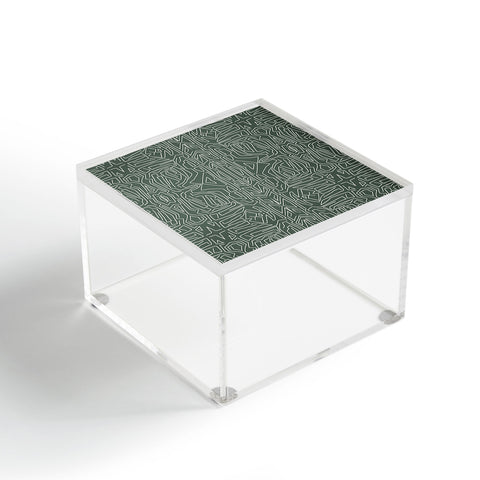 Marta Barragan Camarasa Abstract pattern linear stroke Acrylic Box