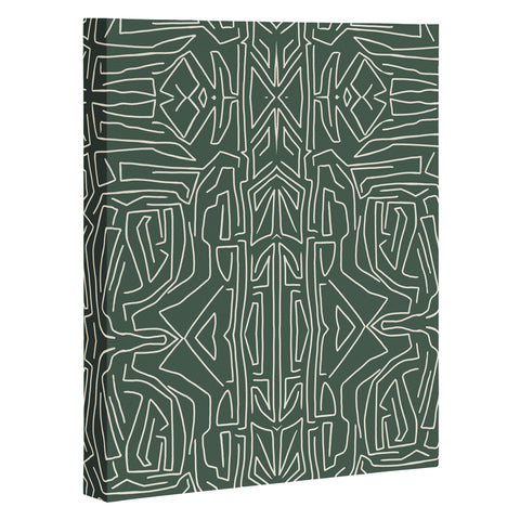 Marta Barragan Camarasa Abstract pattern linear stroke Art Canvas