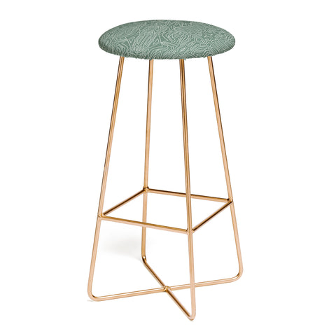 Marta Barragan Camarasa Abstract pattern linear stroke Bar Stool