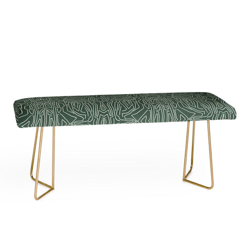 Marta Barragan Camarasa Abstract pattern linear stroke Bench