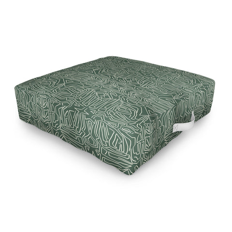 Marta Barragan Camarasa Abstract pattern linear stroke Outdoor Floor Cushion