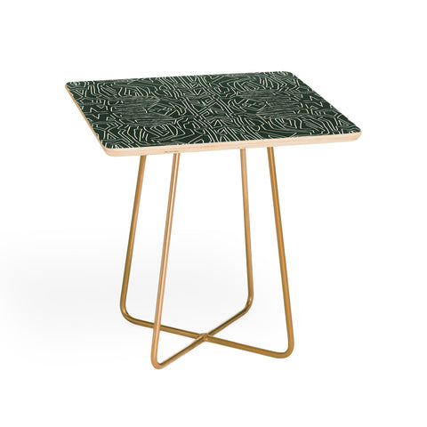 Marta Barragan Camarasa Abstract pattern linear stroke Side Table