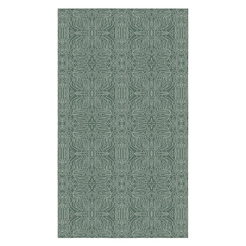 Marta Barragan Camarasa Abstract pattern linear stroke Tablecloth