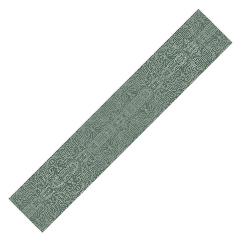 Marta Barragan Camarasa Abstract pattern linear stroke Table Runner