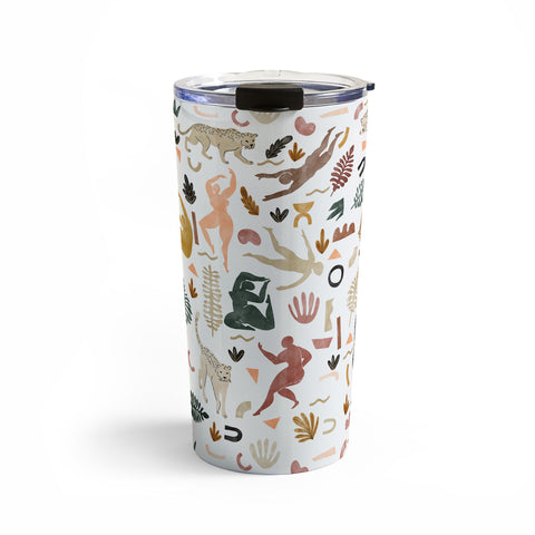 Marta Barragan Camarasa Abstract shapes of wild desert Travel Mug