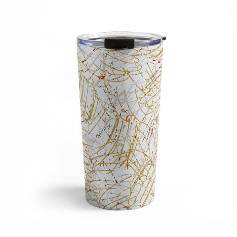 Marta Barragan Camarasa Abstract strokes Travel Mug