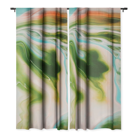 Marta Barragan Camarasa Abstract watercolor marble I Blackout Non Repeat