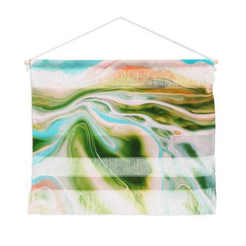 Marta Barragan Camarasa Abstract watercolor marble I Wall Hanging Landscape