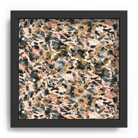 Marta Barragan Camarasa Animal print pastel colors Recessed Framing Square