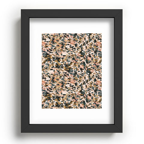 Marta Barragan Camarasa Animal print pastel colors Recessed Framing Rectangle