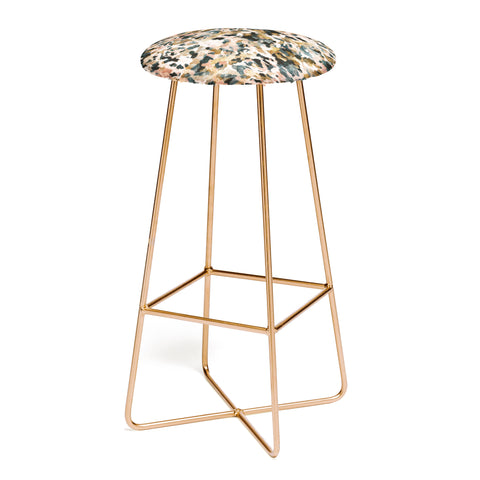 Marta Barragan Camarasa Animal print pastel colors Bar Stool