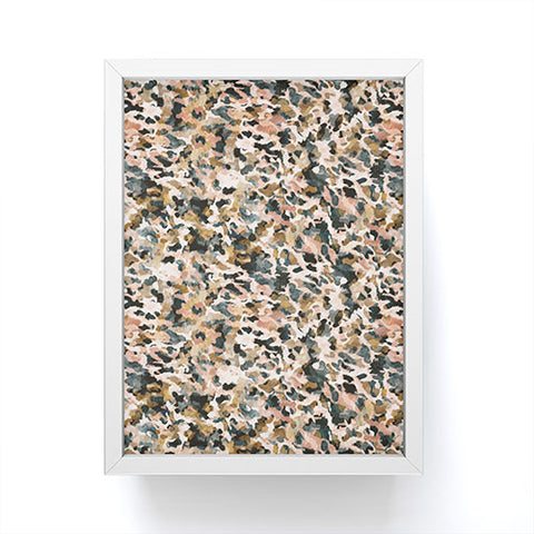 Marta Barragan Camarasa Animal print pastel colors Framed Mini Art Print