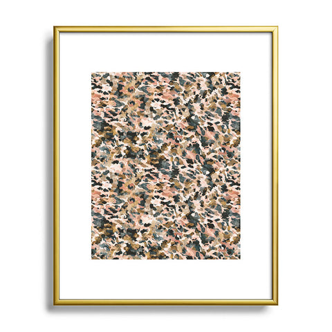 Marta Barragan Camarasa Animal print pastel colors Metal Framed Art Print