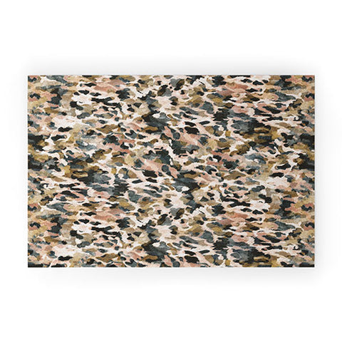 Marta Barragan Camarasa Animal print pastel colors Welcome Mat