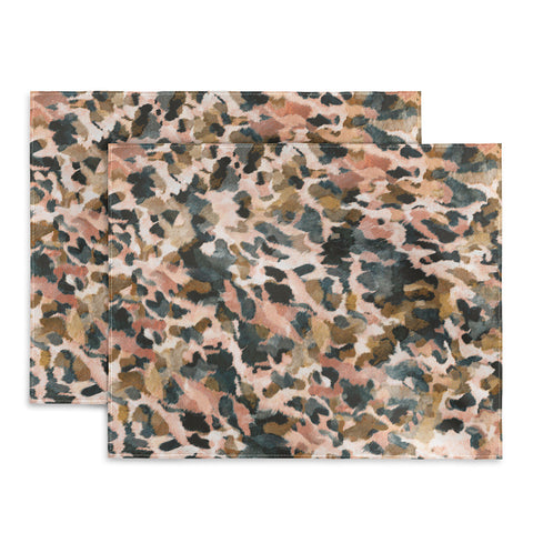 Marta Barragan Camarasa Animal print pastel colors Placemat
