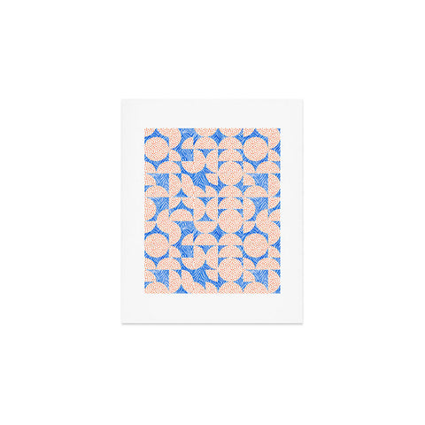 Marta Barragan Camarasa Animal Terrazzo Geometric A Art Print