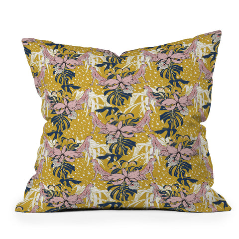 Marta Barragan Camarasa Animals in the wild nature I Outdoor Throw Pillow