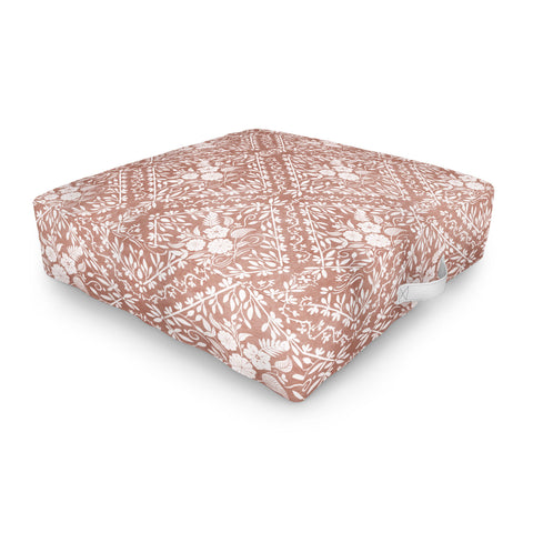 Marta Barragan Camarasa Antique Botanical Bliss Outdoor Floor Cushion