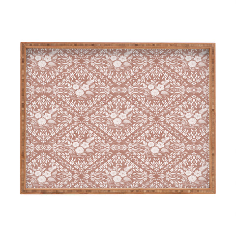 Marta Barragan Camarasa Antique Botanical Bliss Rectangular Tray