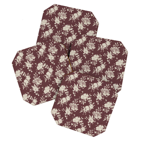 Marta Barragan Camarasa Antique Petal Romance Coaster Set