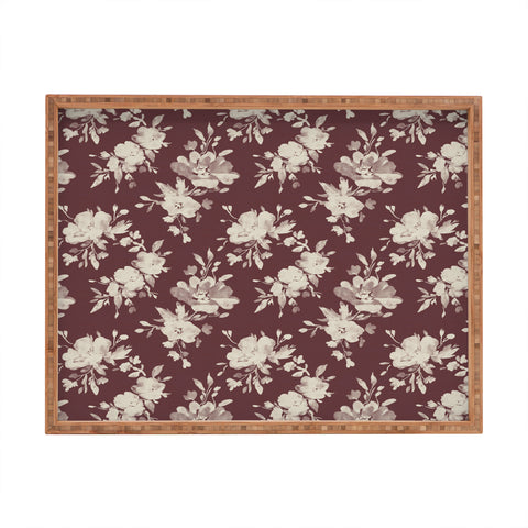 Marta Barragan Camarasa Antique Petal Romance Rectangular Tray