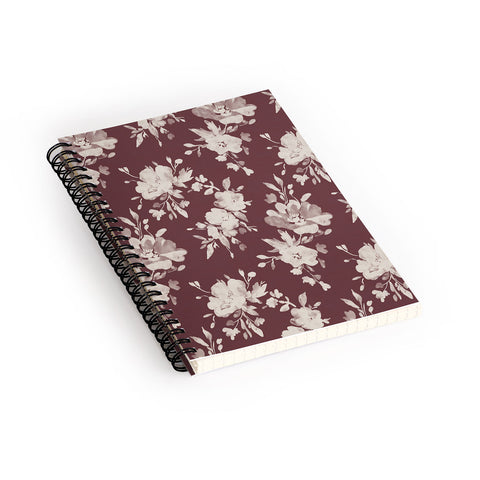 Marta Barragan Camarasa Antique Petal Romance Spiral Notebook