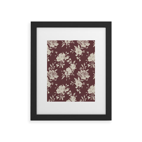 Marta Barragan Camarasa Antique Petal Romance Framed Art Print