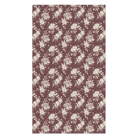Marta Barragan Camarasa Antique Petal Romance Tablecloth