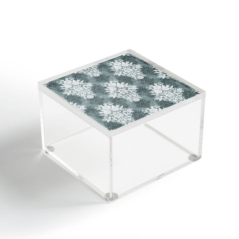 Marta Barragan Camarasa Antique Victorian Floral Acrylic Box