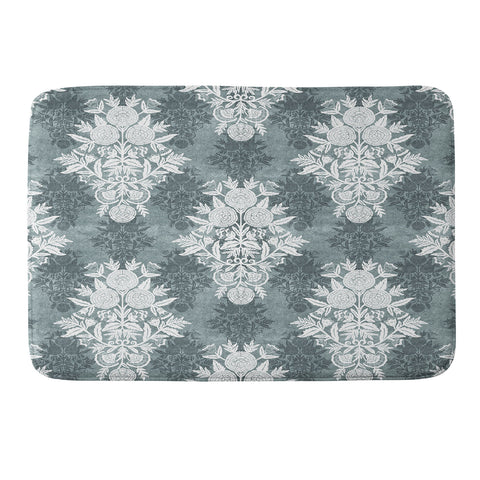 Marta Barragan Camarasa Antique Victorian Floral Memory Foam Bath Mat