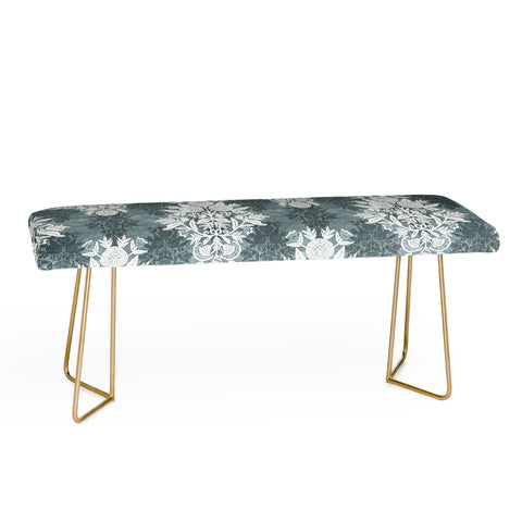 Marta Barragan Camarasa Antique Victorian Floral Bench