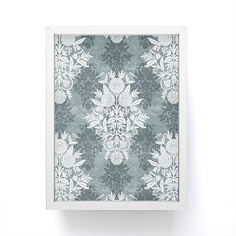 Marta Barragan Camarasa Antique Victorian Floral Framed Mini Art Print