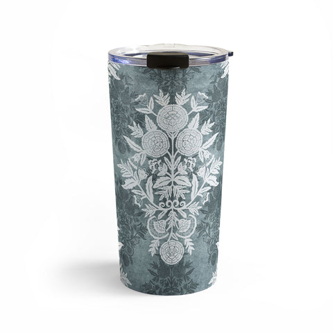 Marta Barragan Camarasa Antique Victorian Floral Travel Mug