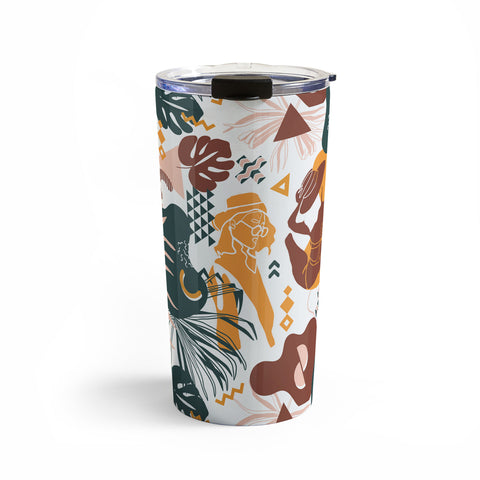 Marta Barragan Camarasa Art line Memphis mood Travel Mug