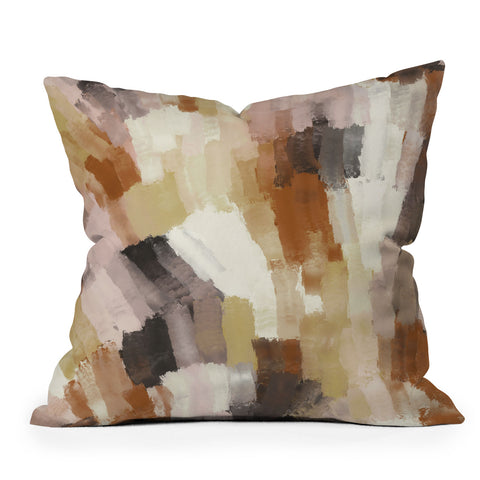 Marta Barragan Camarasa Artistic stroke brush 227 Outdoor Throw Pillow