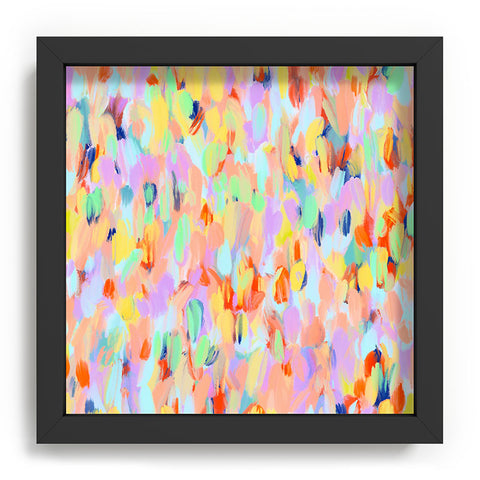 Marta Barragan Camarasa Artistic summer brushstrokes Recessed Framing Square