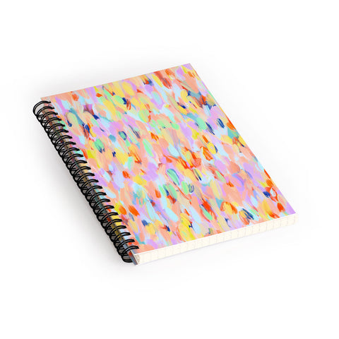 Marta Barragan Camarasa Artistic summer brushstrokes Spiral Notebook