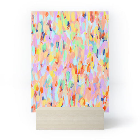 Marta Barragan Camarasa Artistic summer brushstrokes Mini Art Print