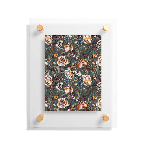 Marta Barragan Camarasa Autumn fall in the garden 3S Floating Acrylic Print