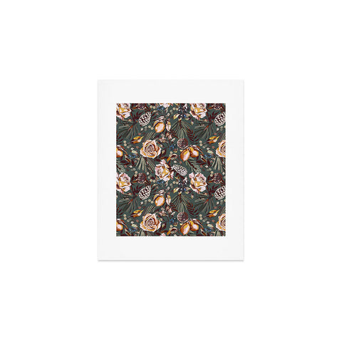 Marta Barragan Camarasa Autumn fall in the garden 3S Art Print