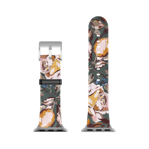 Marta Barragan Camarasa Autumn fall in the garden 3S Apple Watch Band