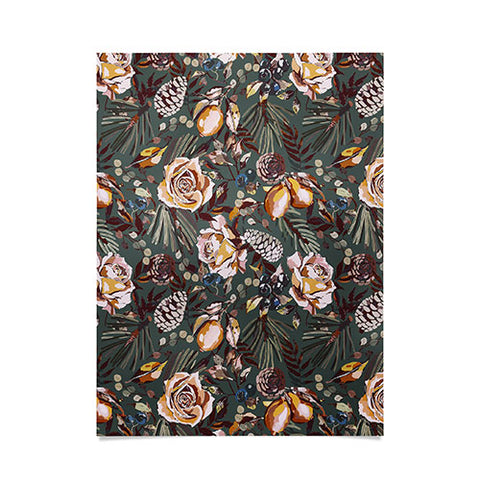 Marta Barragan Camarasa Autumn fall in the garden 3S Poster