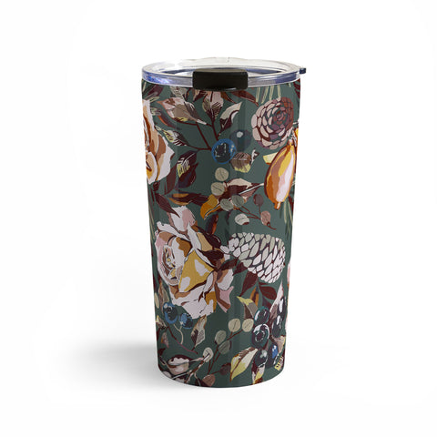 Marta Barragan Camarasa Autumn fall in the garden 3S Travel Mug