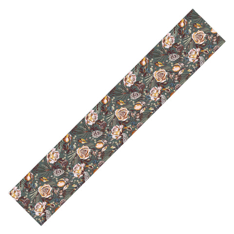 Marta Barragan Camarasa Autumn fall in the garden 3S Table Runner