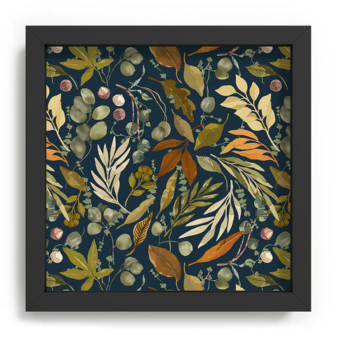 Marta Barragan Camarasa Autumn fall wild forest D Recessed Framing Square