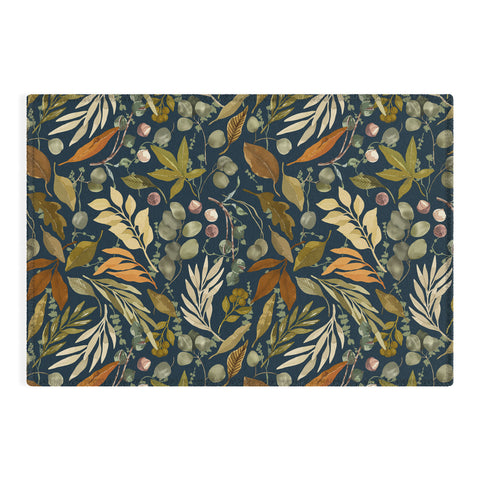 Marta Barragan Camarasa Autumn fall wild forest D Outdoor Rug