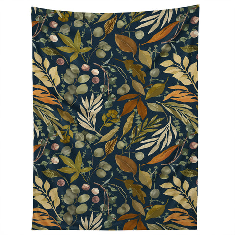 Marta Barragan Camarasa Autumn fall wild forest D Tapestry
