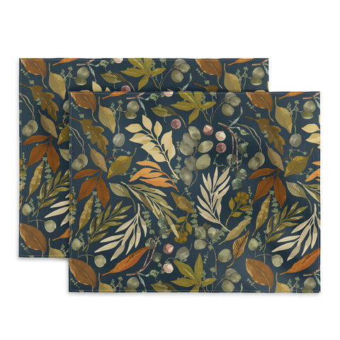 Marta Barragan Camarasa Autumn fall wild forest D Placemat