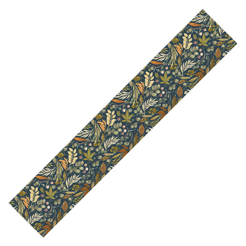 Marta Barragan Camarasa Autumn fall wild forest D Table Runner