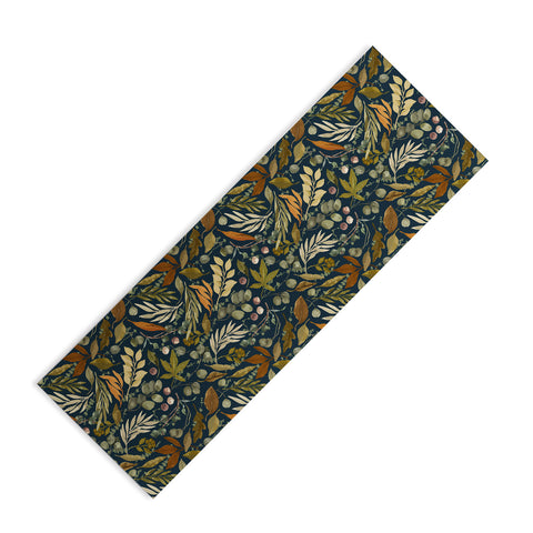 Marta Barragan Camarasa Autumn fall wild forest D Yoga Mat